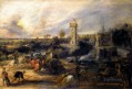 tournament in front of castle steen 1637 Peter Paul Rubens